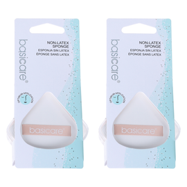 Basicare Latex Free Teardrop Makeup Sponge Pack 2 Soft Blender