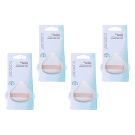 Basicare 4 Pack Non Latex Makeup Sponge Soft Teardrop Blender