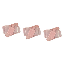 Body Warmers Luxe Body Wrap Hot Water Bottle & Cover Pink/Grey 2 Bundle of 3