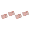 Body Warmers Luxe Body Wrap Hot Water Bottle & Cover Pink/Grey 2 Bundle of 4
