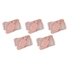 Body Warmers Luxe Body Wrap Hot Water Bottle & Cover Pink/Grey 2 Bundle of 5