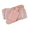 Body Warmers Luxe Body Wrap Hot Water Bottle & Cover Pink/Grey 2 Piece Set x 6