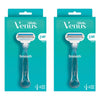 Gillette Venus Smooth Razor 2 Pack Bundle of 2