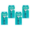 Gillette Venus Smooth Razor 2 Pack Bundle of 4