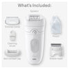 Braun Silk-epil 5 Epilator with 4 Extras, Grey