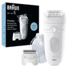 Braun Silk-epil 5 Epilator with 4 Extras, Grey