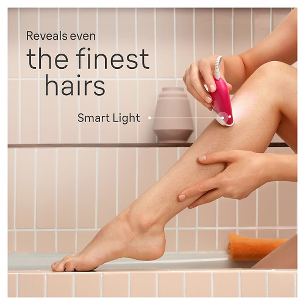 Braun Silk-epil 3 Epilator with Bikini Trimmer, Ruby