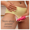 Braun Silk-epil 3 Epilator with Bikini Trimmer, Ruby