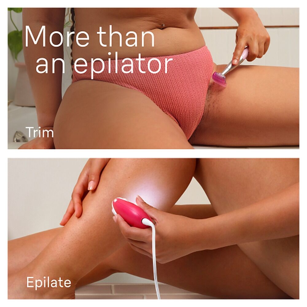 Braun Silk-epil 3 Epilator with Bikini Trimmer, Ruby