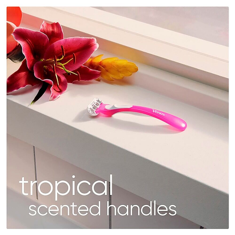 Gillette Venus Tropical Scented Women's Disposable Razor 3 Pack