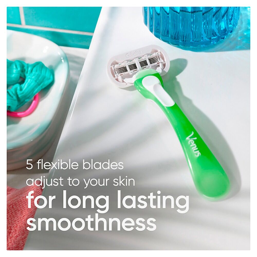 Gillette Venus Extra Smooth Sensitive Disposable Razor 2 Pack