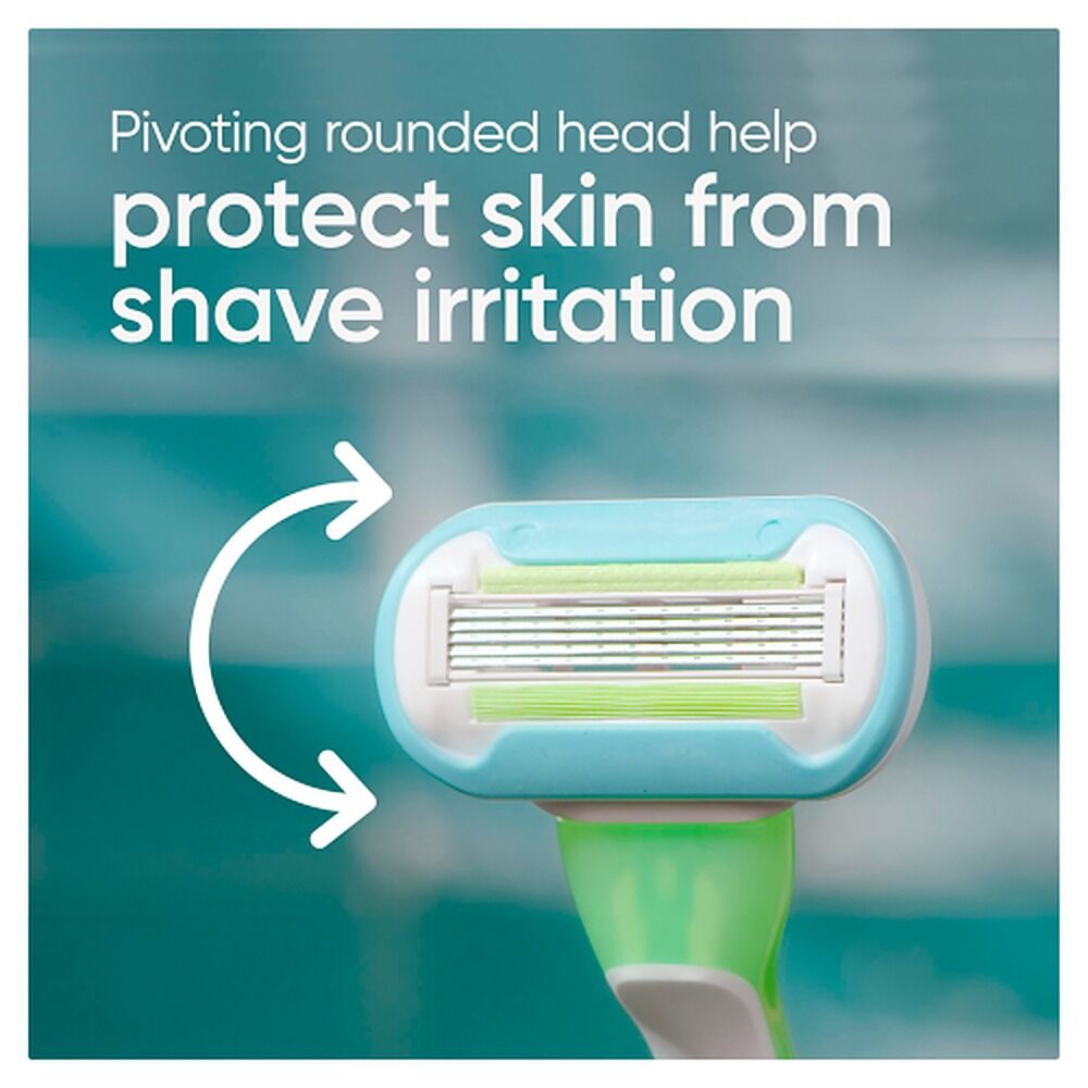 Gillette Venus Extra Smooth Sensitive Disposable Razor 2 Pack