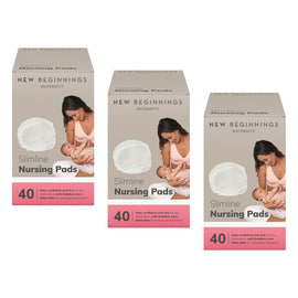 New Beginnings Ultra Thin Bamboo Breast Pads Pack of 3