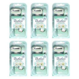 Schick Intuition Sensitive Care Disposable Razor 2 Pack Bundle of 6