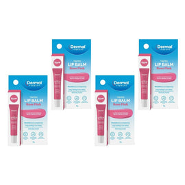 Dermal Therapy Tinted Lip Balm Rose Pink 8g Pack of 4