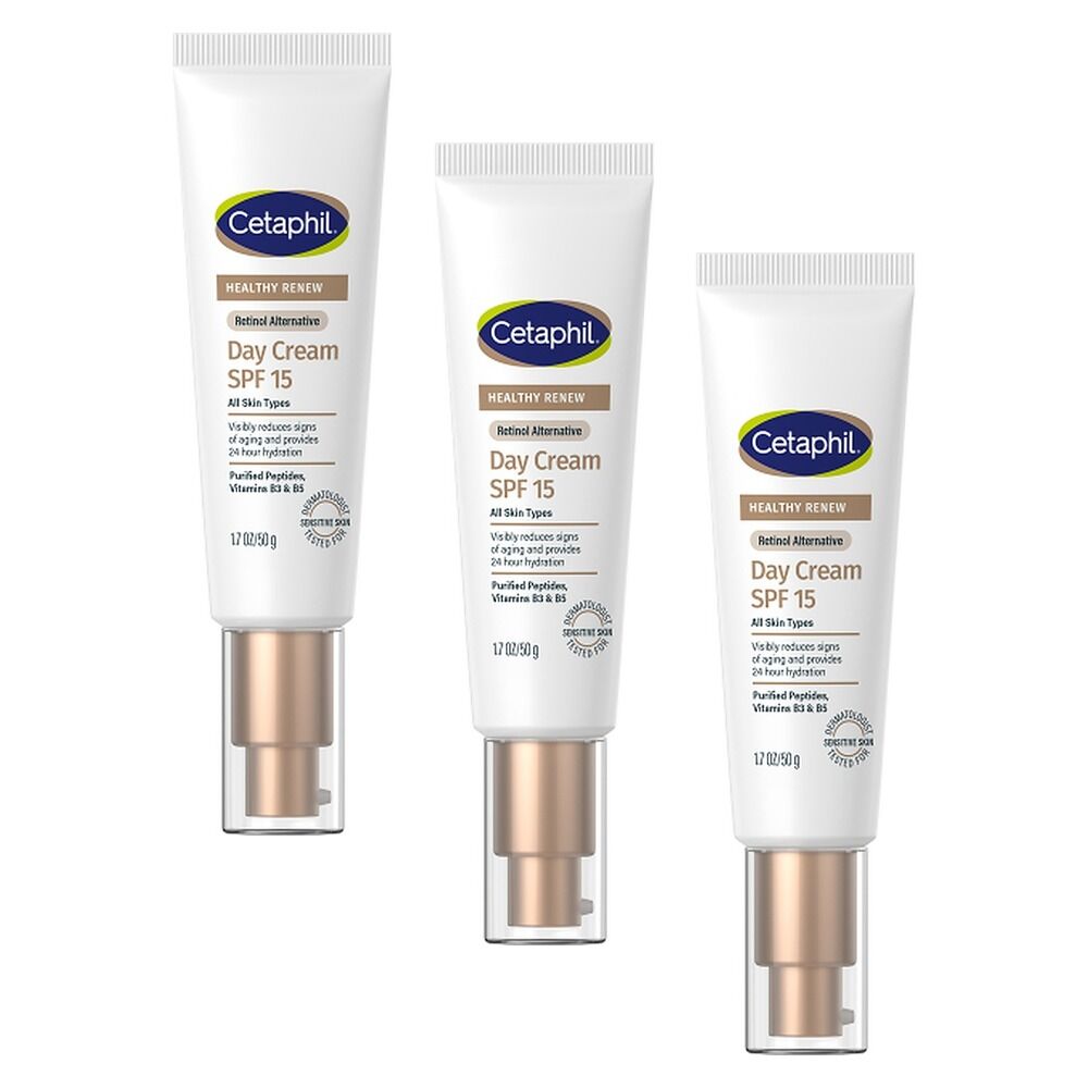 Cetaphil Healthy Renew Day Cream SPF 15 50g Pack of 3