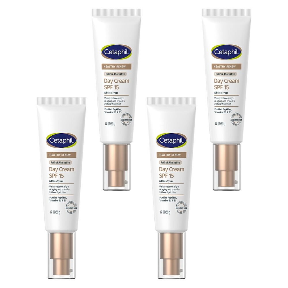 Cetaphil Healthy Renew Day Cream SPF 15 50g Pack of 4