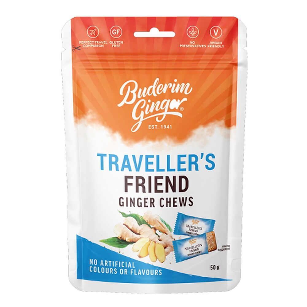 Buderim Ginger Traveller's Friend 50g