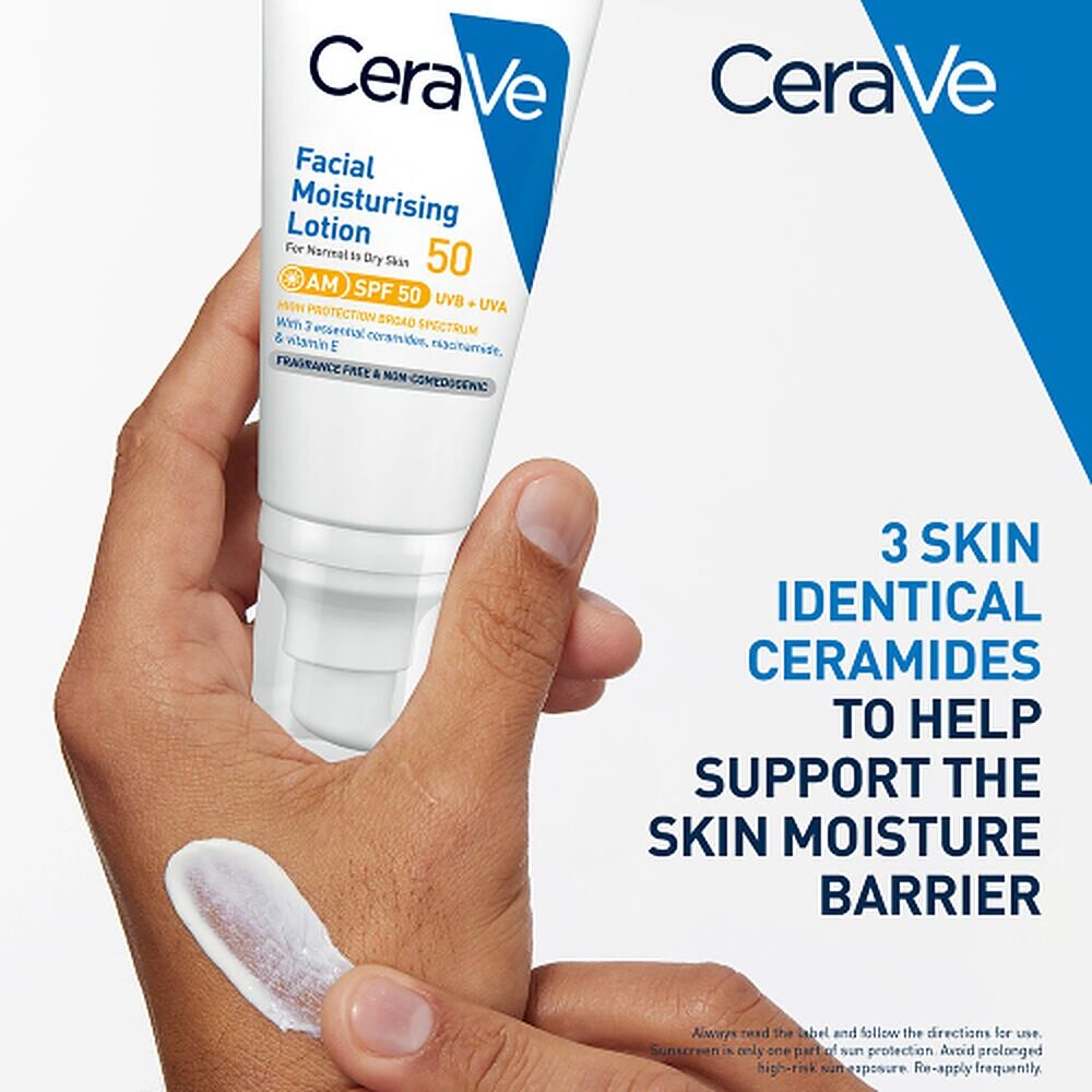 CeraVe Facial Moisturising Lotion SPF50 52mL