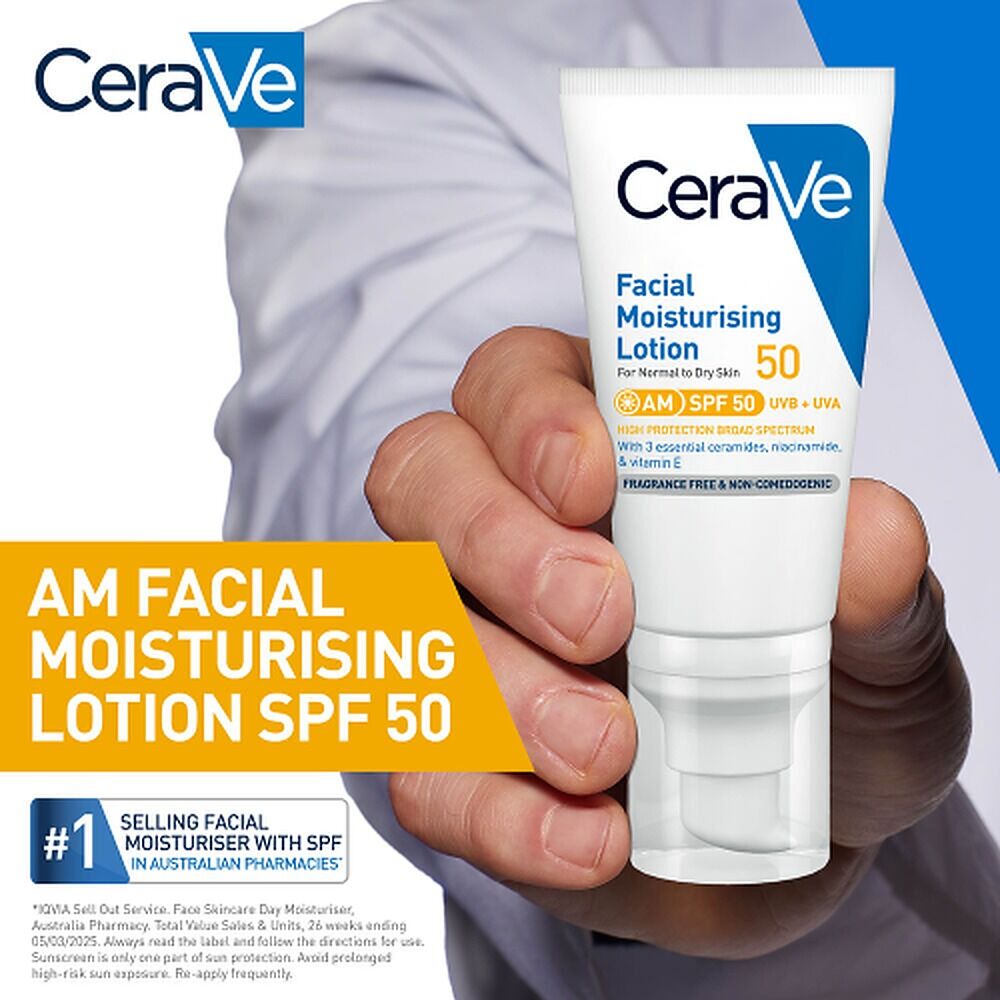 CeraVe Facial Moisturising Lotion SPF50 52mL