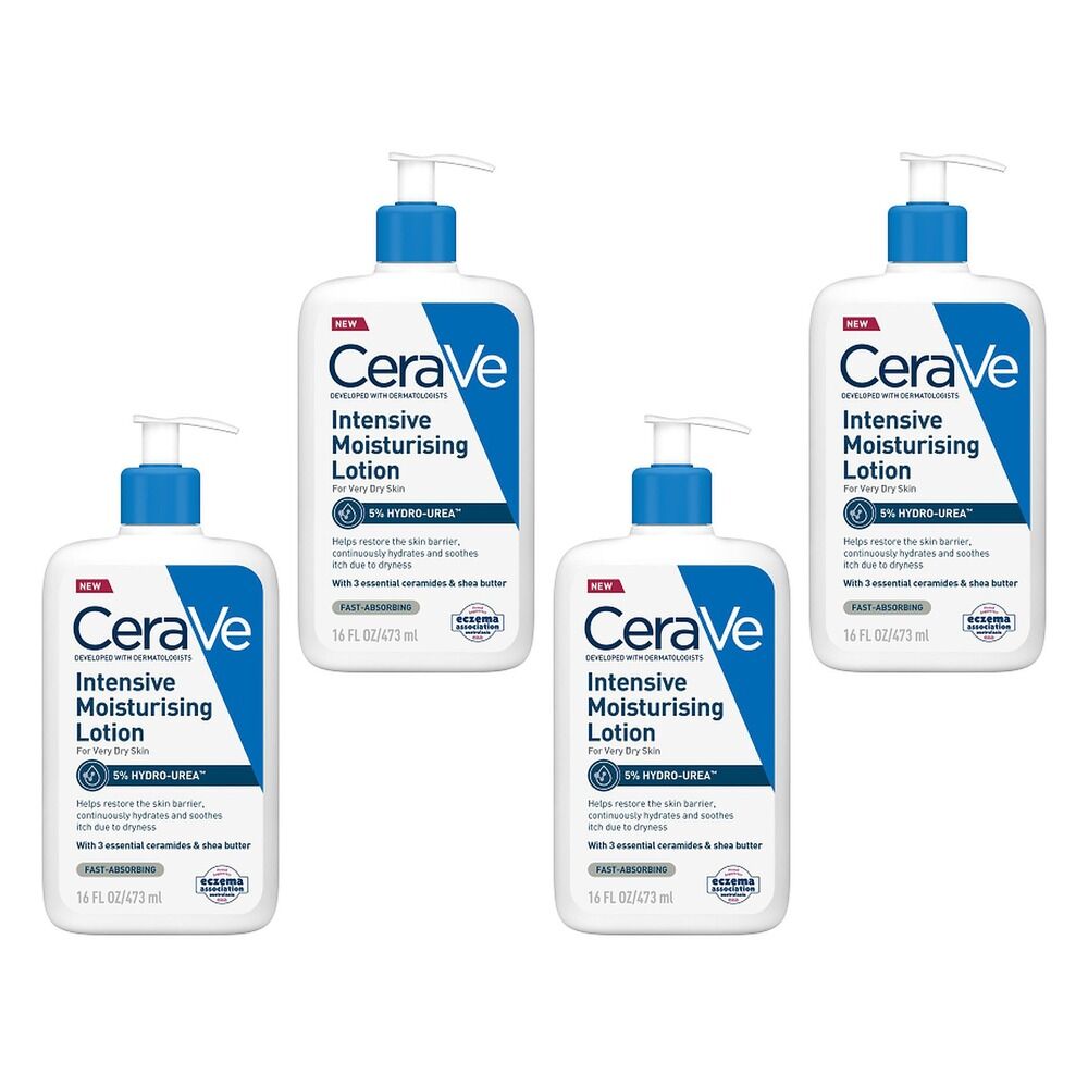 CeraVe Intensive Moisturising Lotion 473mL Pack of 4