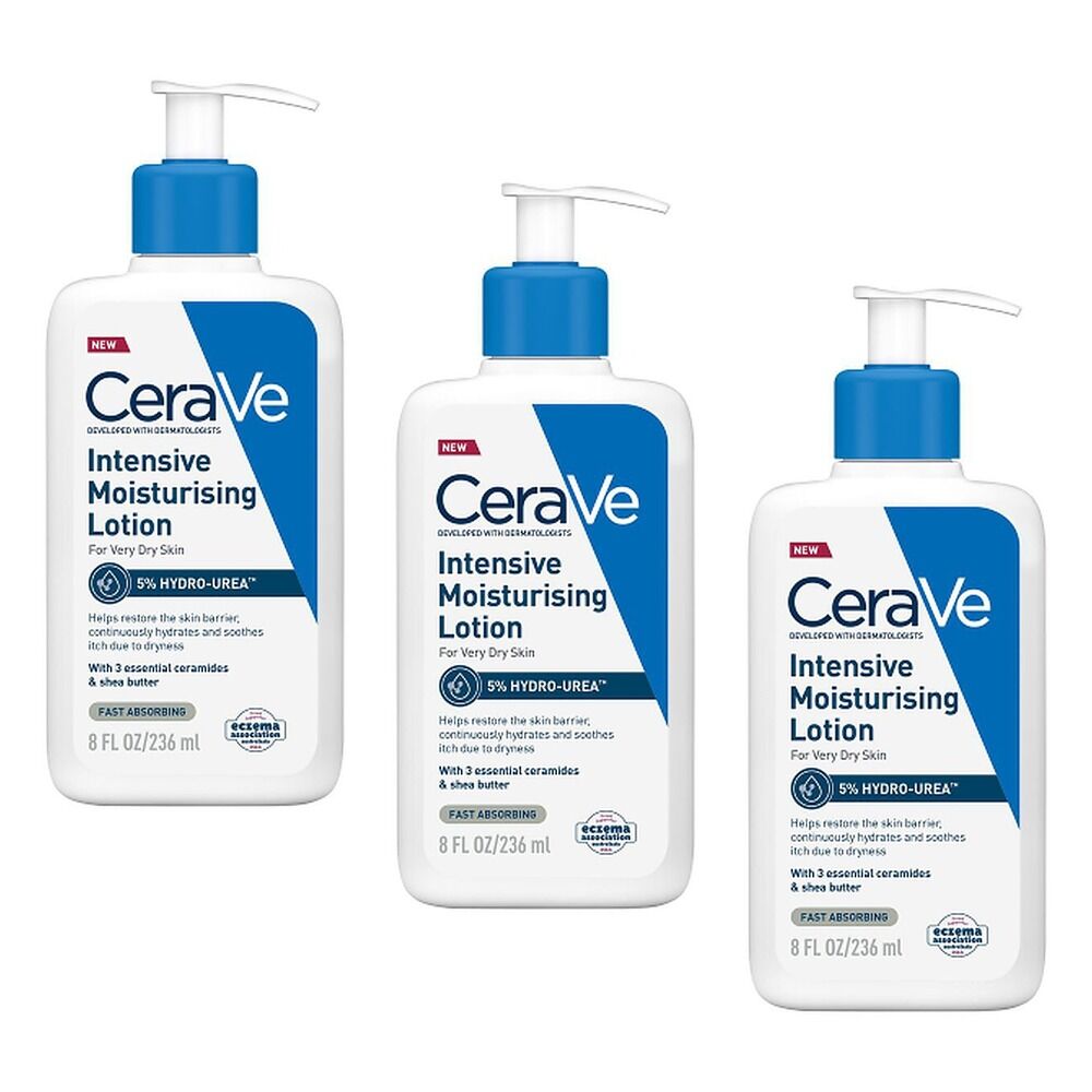 CeraVe Intensive Moisturising Lotion 236mL Pack of 3