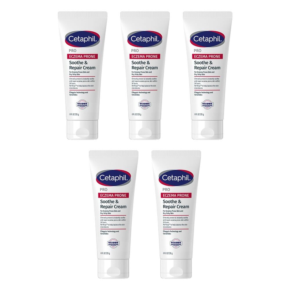 Cetaphil Pro Eczema Prone Soothe & Repair Cream 226g Pack of 5