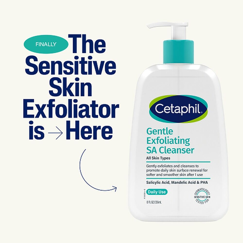Cetaphil Gentle Exfoliating SA Cleanser 236mL
