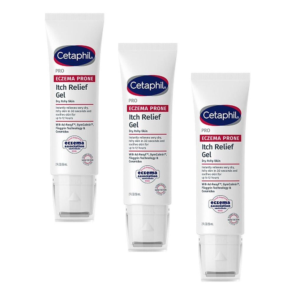 Cetaphil Pro Eczema Prone Itch Relief Gel 59mL Pack of 3