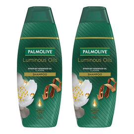 Palmolive Luminous Oils Byron Bay Rosewood Oil & Jasmine Shampoo 350mL Pack of 2