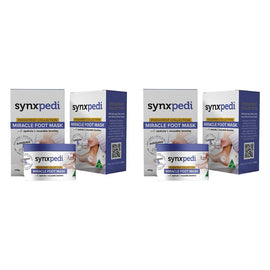 Synx Synxpedi Miracle Foot Mask 100g 2 Pack Bundle of 2