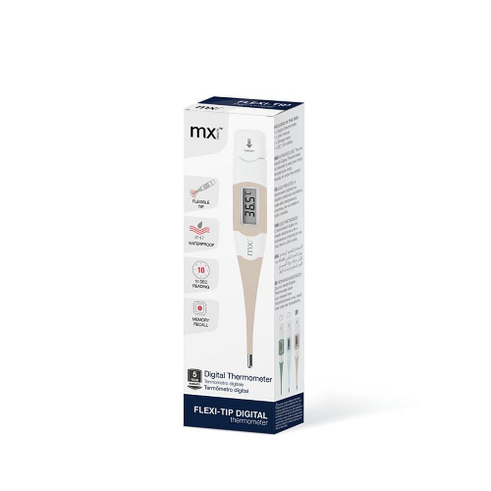 Medinox Thermometer Digital Flexi-Tip Sand