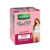 Depend Realfit Underwear for Women Large 8 Pack x 4