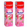 Colgate Max Fresh Watermelon Blast Toothpaste with Mini Breath Strips Pack of 2