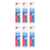 Colgate MaxFresh Cool Mint Toothpaste with Mini Breath Strips 130g Pack of 6