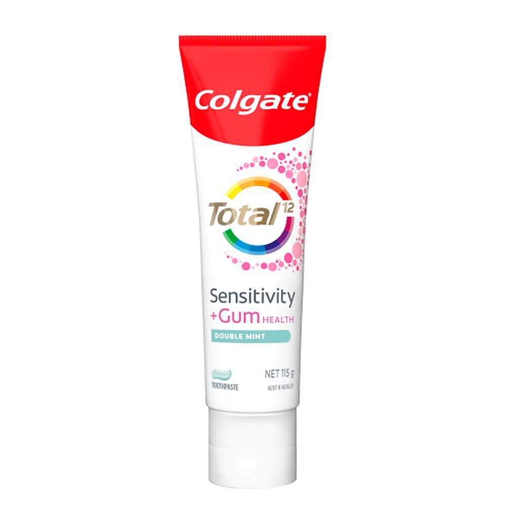 Colgate Total12 Sensitivity and Gum Health Double Mint Toothpaste 115g