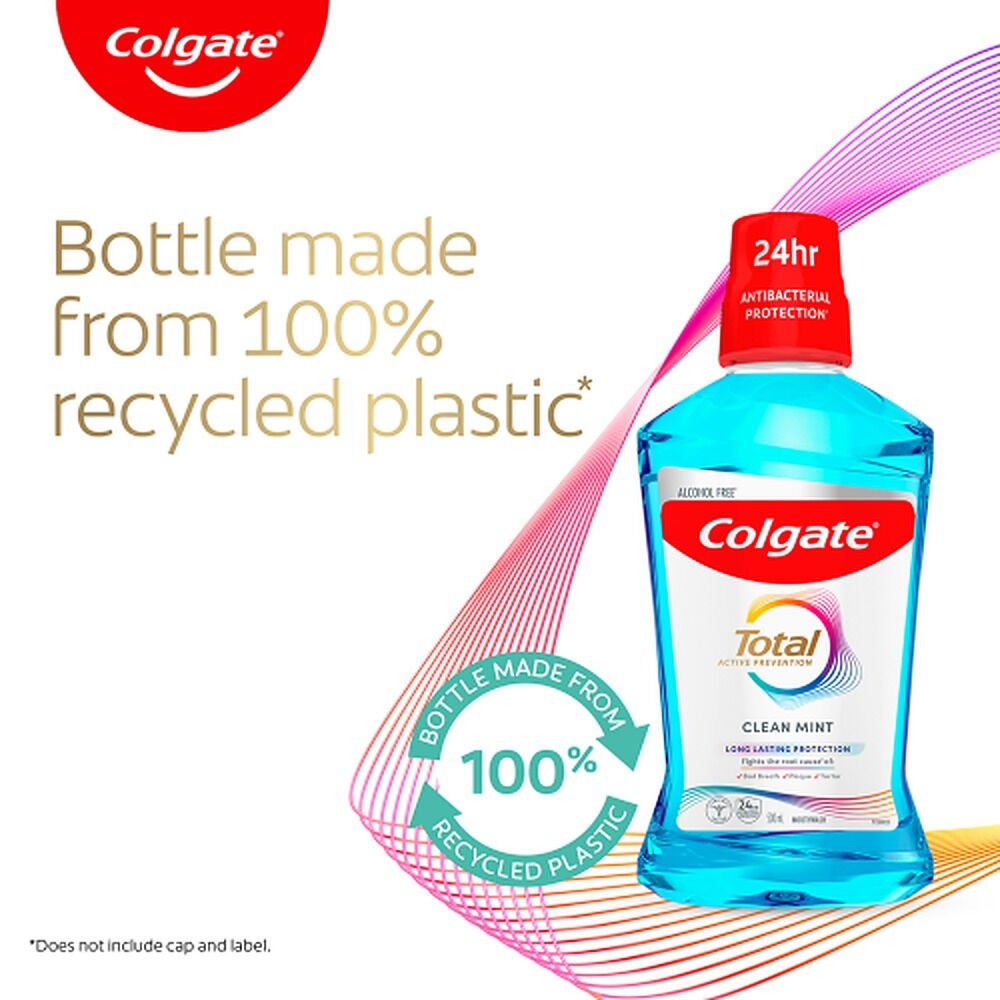 Colgate Total Mouth Wash Clean Mint 500mL