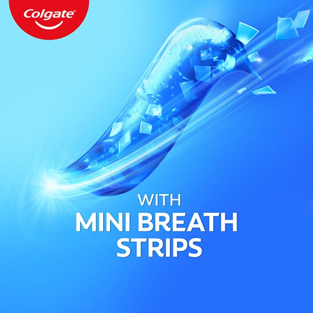 Colgate Max Fresh Cool Mint Toothpaste with Mini Breath Strips 40g