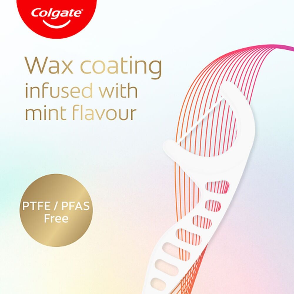 Colgate Total Active Prevention Floss Picks Mint 35 Pack