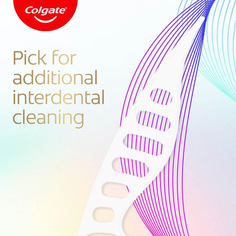 Colgate Total Active Prevention Floss Picks Mint 35 Pack