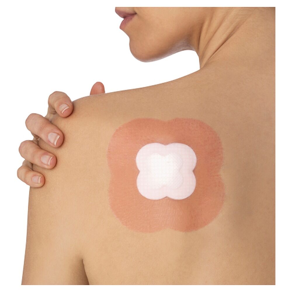 Allevyn Life Silicone Gel Adhesive Dressing 10.3cm x 10.3cm 2 Pack