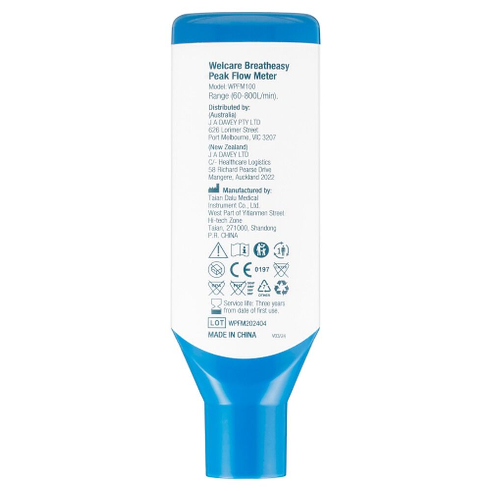 Welcare Breatheasy Peak Flow Meter