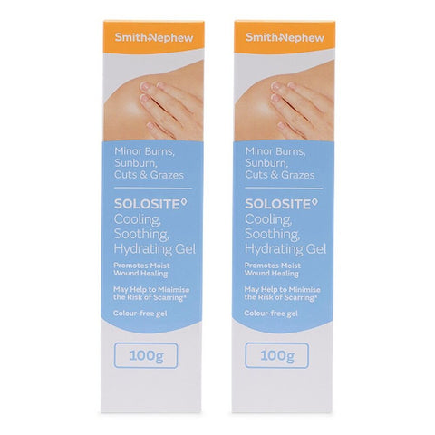 SOLOSITE Cooling, Soothing, Hydrating Gel Pack of 2