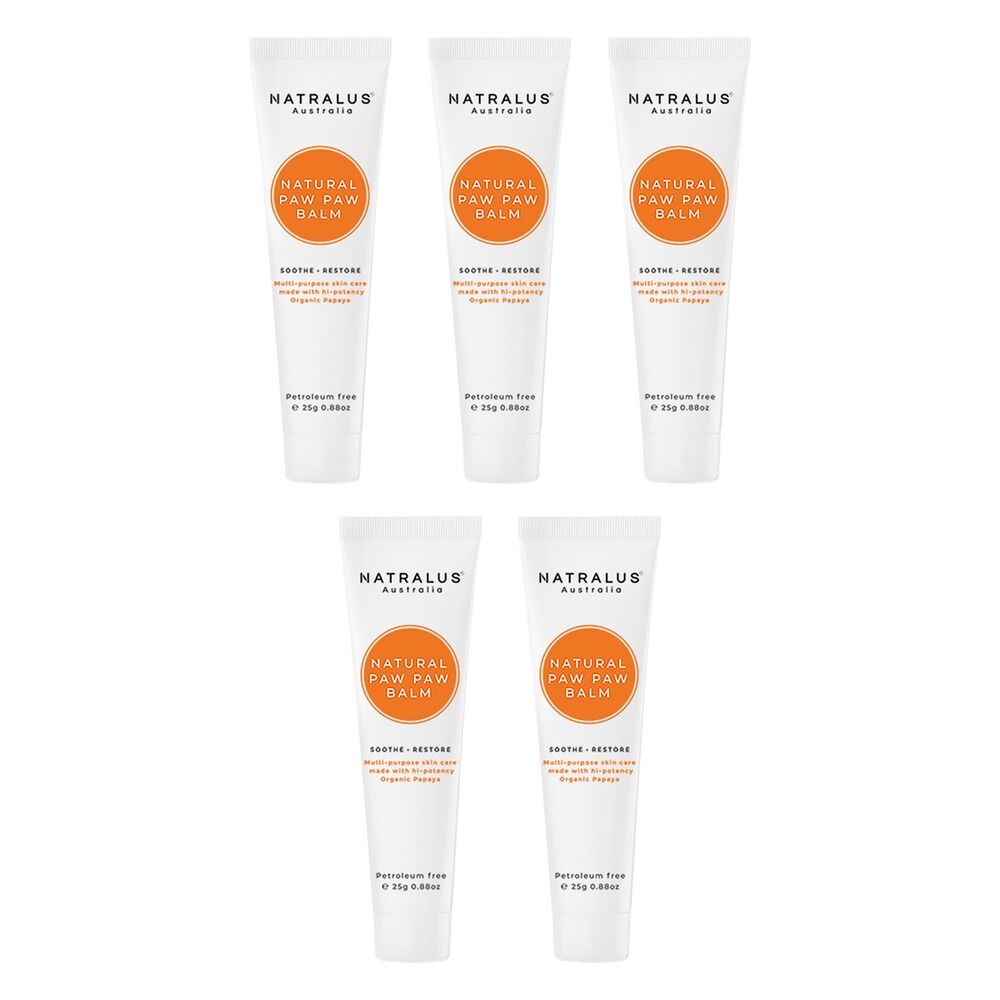 Natralus Pawpaw Balm 25g Pack of 5