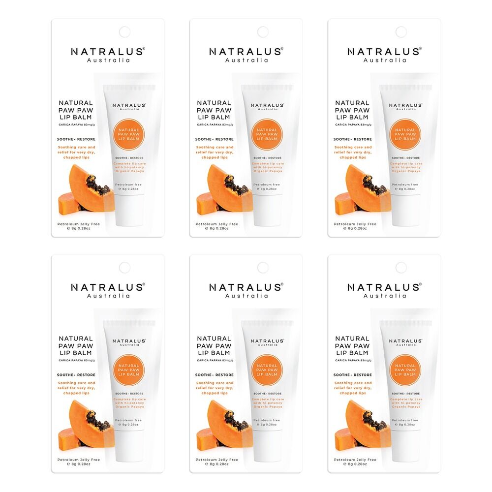 Natralus Pawpaw Balm 8g Pack of 6