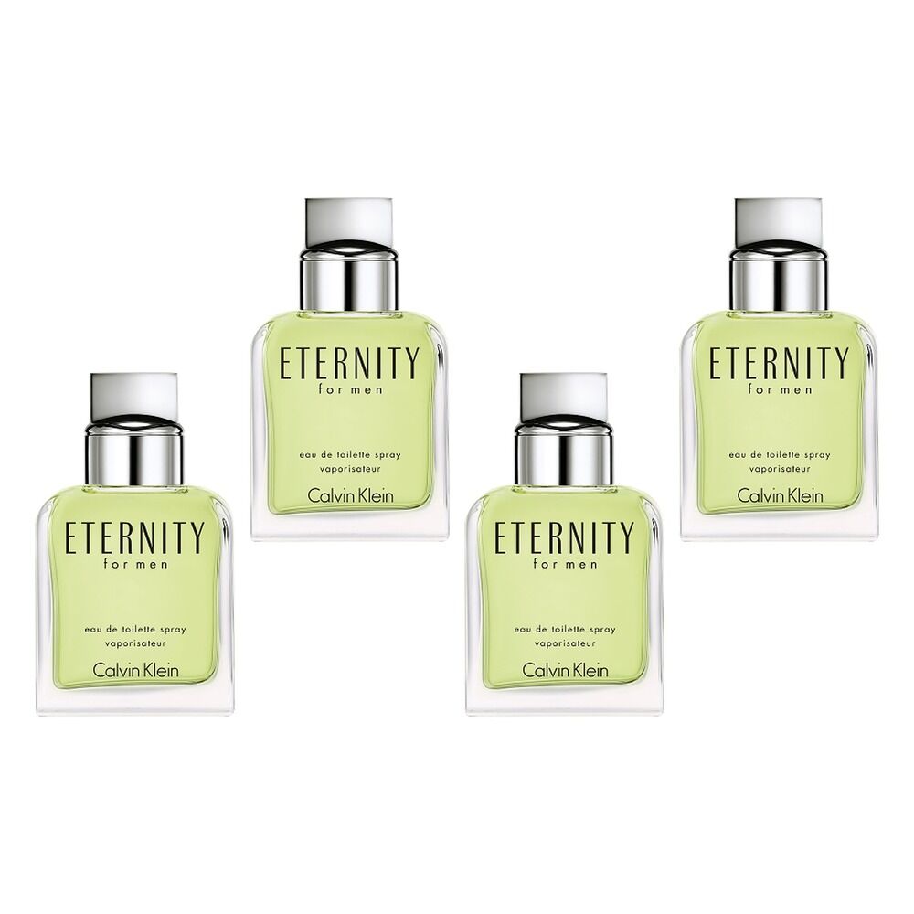 Calvin Klein Eternity For Men EDT 100mL Pack of 4