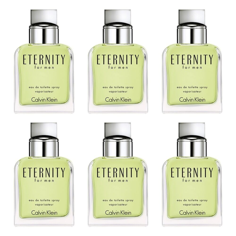 Calvin Klein Eternity For Men EDT 100mL Pack of 6