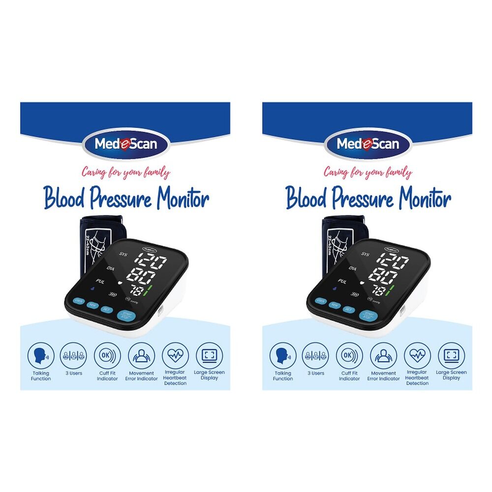 Medescan Blood Pressure Monitor Pack of 2