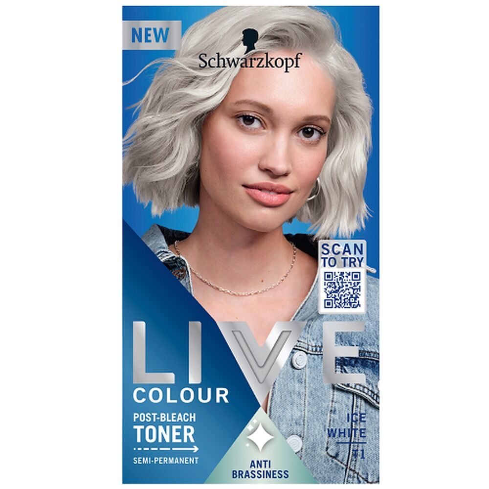 Schwarzkopf LIVE Colour Toner Ice White T1