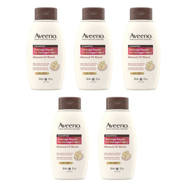 Aveeno Damage Repair+ Almond Oil Blend Shampoo 354mL Pack of 5